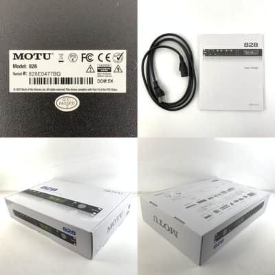 MOTU 828 32-Channel USB 3.0 Audio Interface 2024 - Present - Black　TGHM image 9