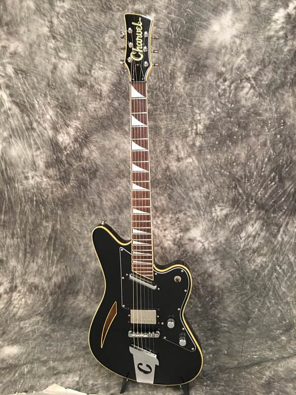 Charvel Surfcaster 1990's Black | Reverb