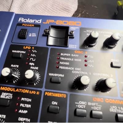 Roland JP-8080 Synthesizer Module 1998 - 2002 - Black image 2