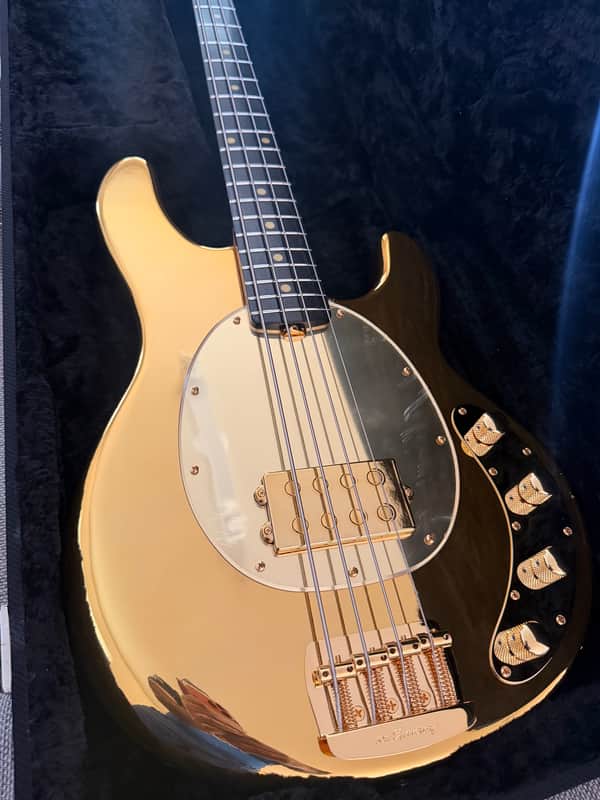 Ernie Ball Music Man 50th Anniversary StingRay Liquid Gold (Only 50 Made Worldwide) image 1
