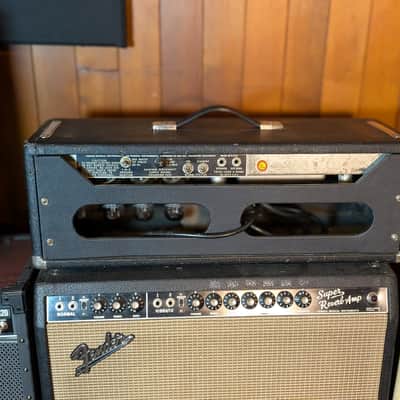 Fender Bassman 100 2-Channel 100w Silverface Guitar Amplifier (1972) image 2