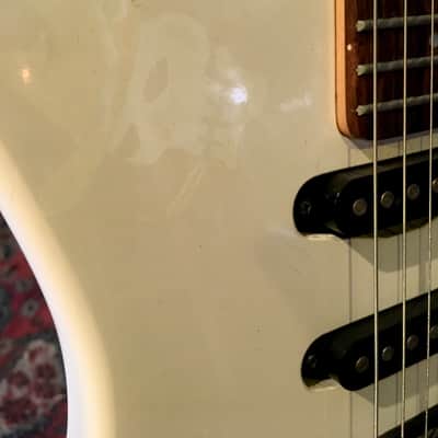 80s MIJ Aria Pro II RS Night Warrior with Tremolo arm image 5
