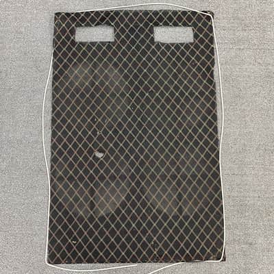Vox Original 1960's Grill Cloth from Vox Series 90 V130 Cabinet with White Piping included image 1