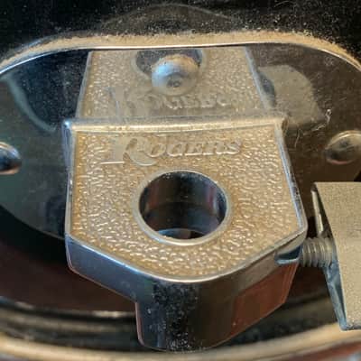 Rogers XP-8 3 Piece Ebony Black Drum Set - Good Condition - image 13