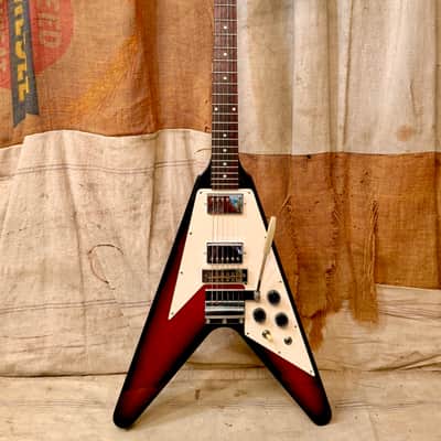 Gibson Custom Shop '67 Reissue Flying V 2002 - Sunburst imagen 7