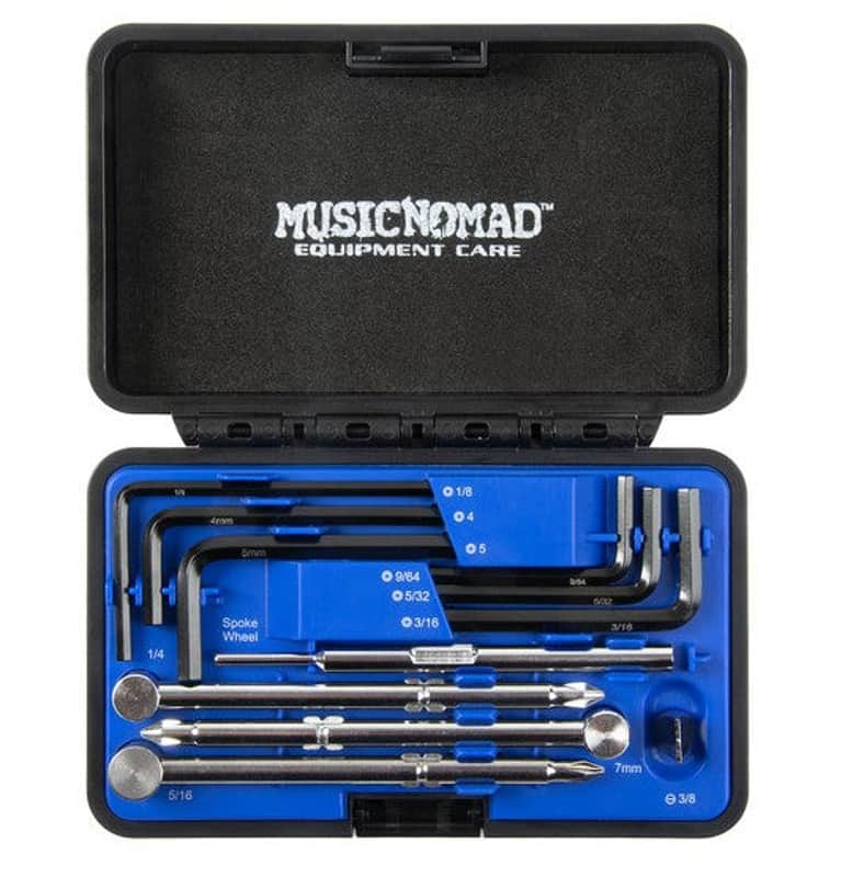 Music Nomad - Premium Guitar Tech Truss Rod Wrench Set - 11 pcs. image 1
