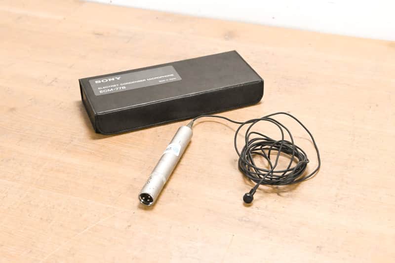 Sony ECM-77B Miniature Omnidirectional Lavalier Mic CG012VZ image 1