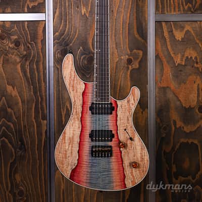 Mayones Regius 6 Spalted Flame Maple image 5