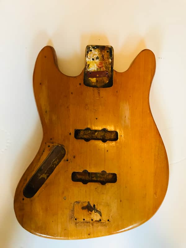 Fender Jazz Bass Lefty Body 1965 - 1969 Natural Refin FINAL PRICE DROP! Priced to sell ! image 1