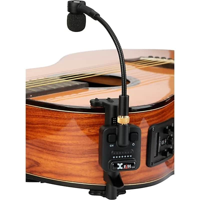 Xvive U8 Acoustic Guitar Wireless System Black 2025 - BLACK image 1