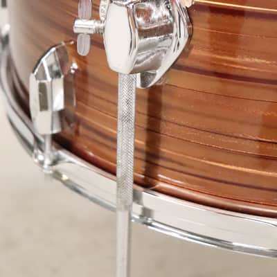 Pearl Tiger Eye Pearl 4pc Drum Kit Set 22/16/13/12" Vintage 1970's MIJ image 9
