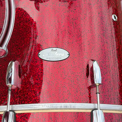 Pearl Music City Custom Maple/Gum Shell Pack 2025 - Red Glitter image 8