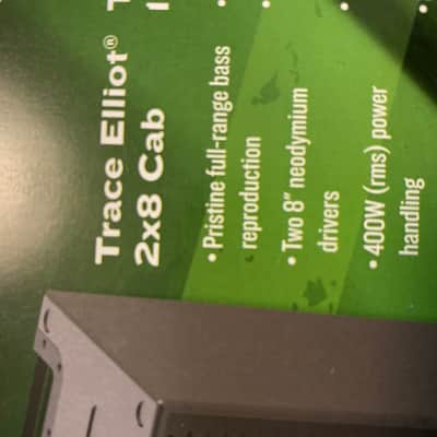 Trace Elliot 2X8 Cab 2020 High quality tough tolex image 2