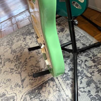 Fender Stratocaster Plus Maple Fretboard 1988 Surf Green E4 Serial Number image 19