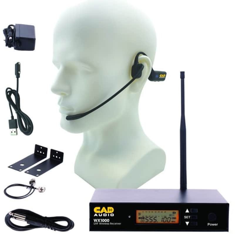 CAD Audio WX1000HW UHF Wireless Headworn Microphone System - Frequency Agile image 1