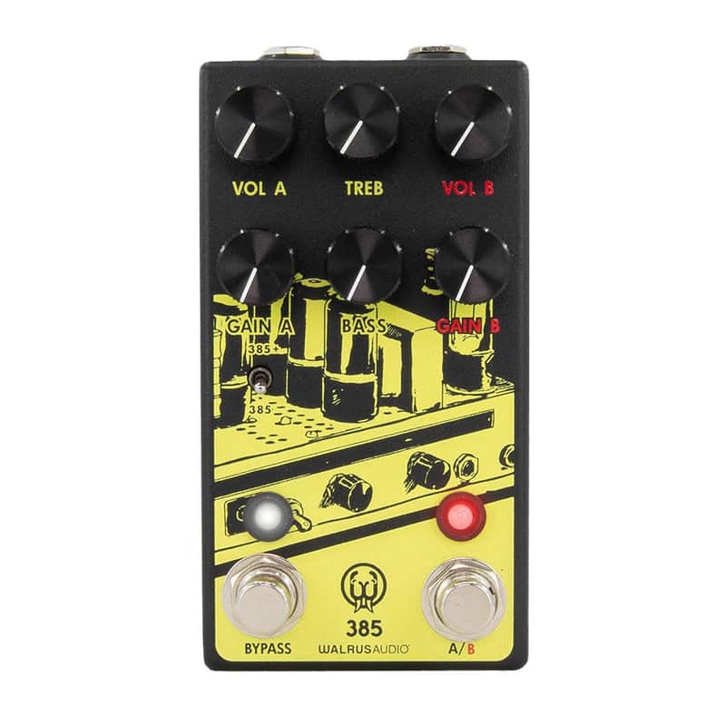 Walrus Audio 385 MkII Overdrive Pedal (Yellow) Yellow