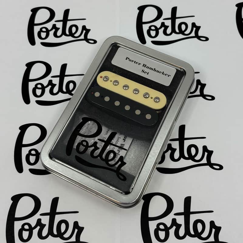 Porter Standard Classic Humbucker Neck Pickup - Zebra image 1