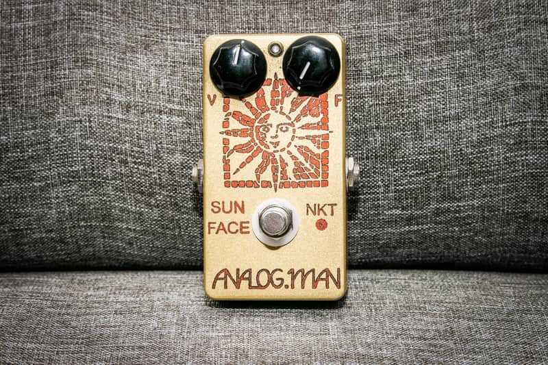 Analogman Sun Face Red Dot NKT Germanium Fuzz 2018 (w/Box) - Ships Fast! image 1