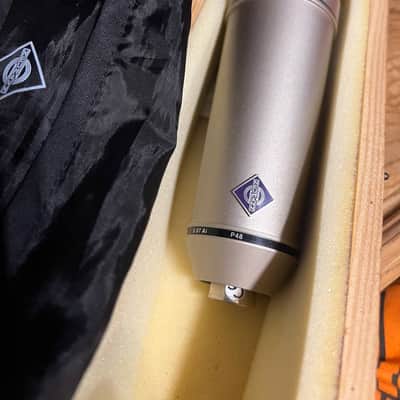 Neumann U 87 Ai Large Diaphragm Multipattern Condenser Microphone 1986 - Present - Nickel image 1
