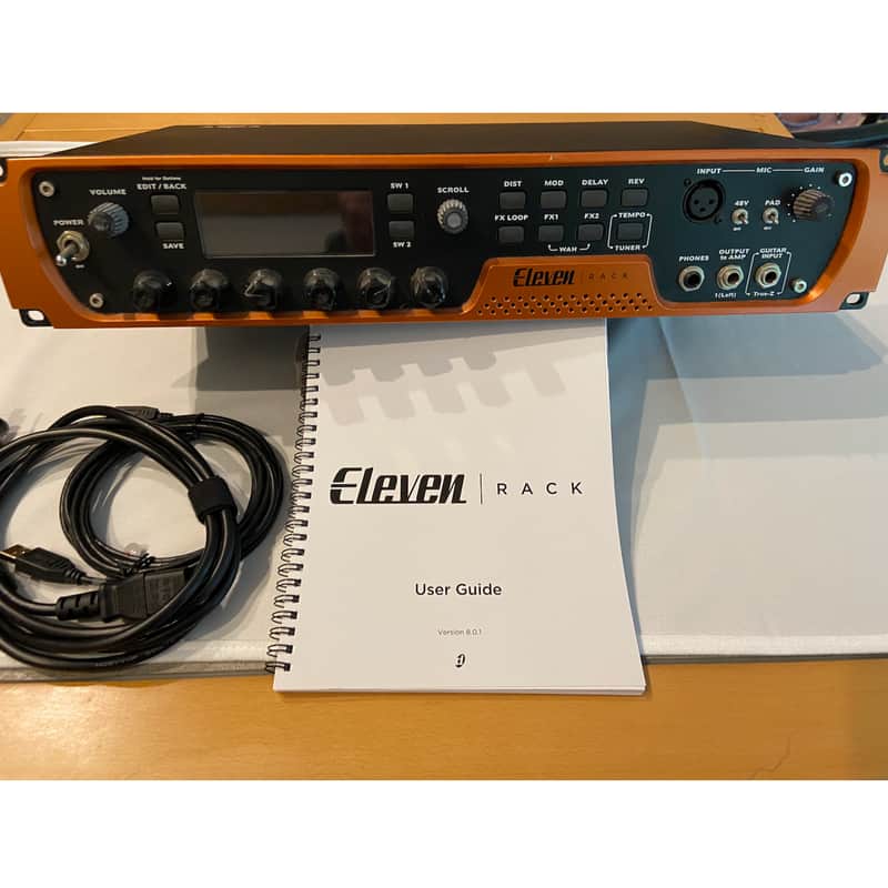Digidesign Eleven Rack Guitar Multi-Effects Processor and Pro Tools Interface image 1