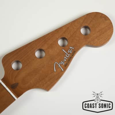 Mint Fender Roasted Maple Vintera '50's Precision Bass Neck image 1
