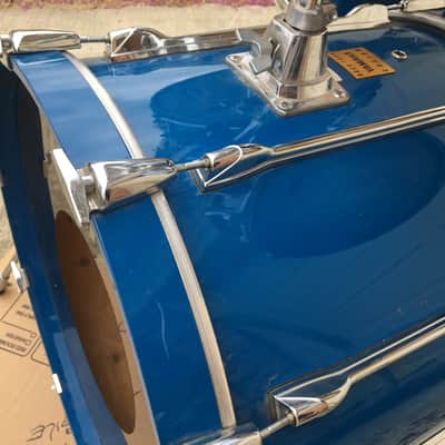 Yamaha Rock Tour Custom 22-10-12-14-16 1990's Cobalt Blue image 5