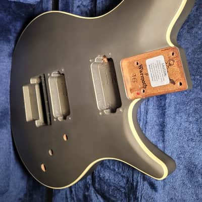 Warmoth Velocity Body, USA Custom, Silver, Binding image 14