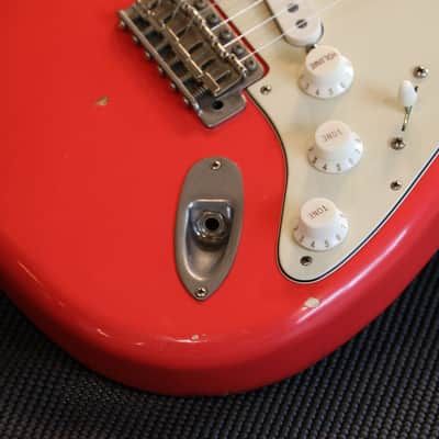 2017 Nash Guitars S-63 w/ Lollar Pickups Electric Guitar Fiesta Red + OHSC image 9