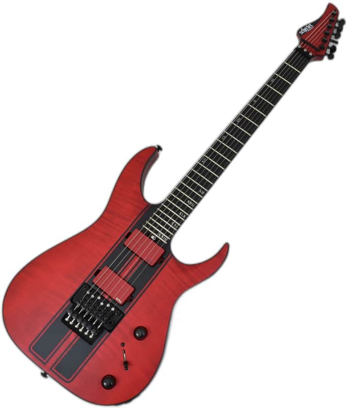 Schecter Banshee GT FR Guitar Satin Trans Red B-Stock 2999 image 1