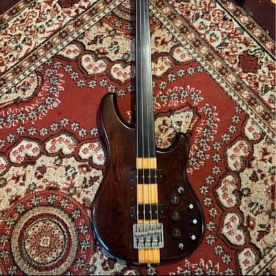 Ibanez MC940-DS Musician Bass Fretless 1980 - 1984 Dark Stain image 1