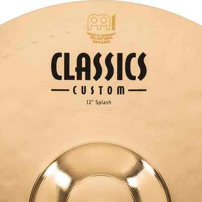 MEINL CC12S-B Classics Custom Brilliant Splash 12 Zoll Becken image 6