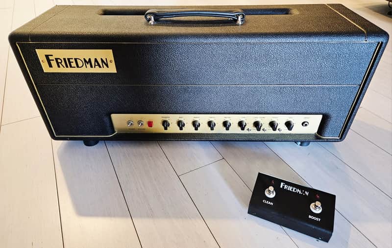 Friedman BE-100 Brown Eye 2-Channel 100-Watt Guitar Amp Head 2009 - 2017 - Black
