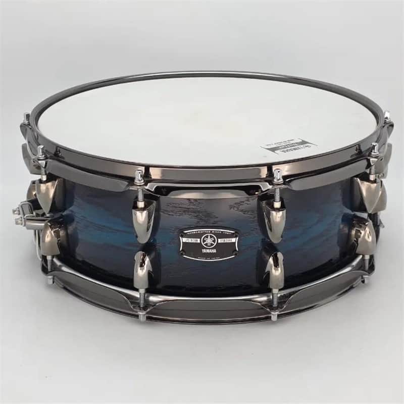 Used Yamaha Live Custom Hybrid Oak Snare Drum 14x5.5 Uzu Ice Sunburst - Very Good image 1