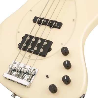 Sadowsky MetroExpress 21-Fret Vintage M/J Bass, Morado Fingerboard, 4-String - Solid Olympic White High Polish image 5