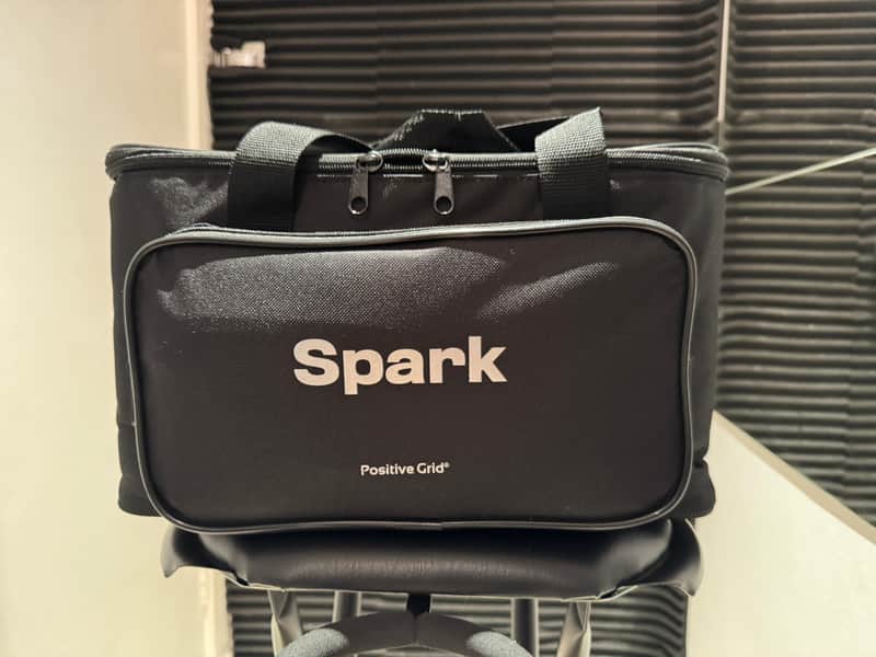 Positive Grid Spark 40 40-Watt 2x4" Modeling Guitar Combo, uLooper, Sparkcontrol foot switch, Spark bag image 1