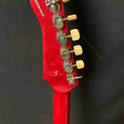 Bartolini Gemelli 4v Vintage Red Sparkling Leider Made in Italy image 14