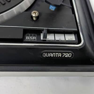 Vintage Yorx Quanta 720 BSR Direct Drive Turntable image 3