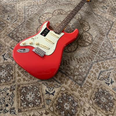 Fender American Vintage II 1961 Strat Left-Hand In Fiesta Red w/ Gig Bag & Free Pro Setup image 5