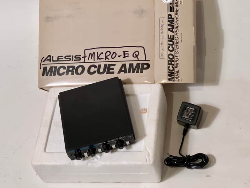 m*7様 Alesis MICRO EQ made in　USA　パライコ Alesis Micro EQ Parametric Equalizer w/ power supply - made in USA