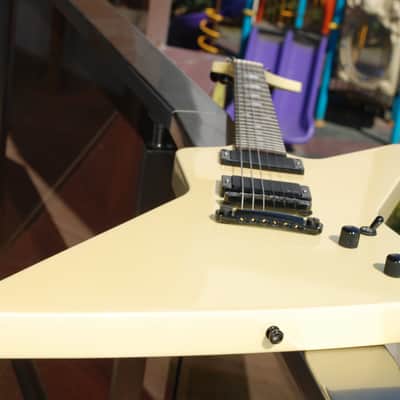 ESP Mx-220 James Hetfield Eet Fuk Olympic White Metallica Explorer Mx220 Mx250 image 6