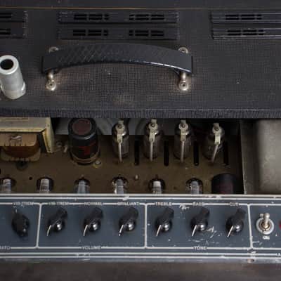 Vox  AC-30/6 Twin Large Combo Tube Amplifier,  c. 1970. image 11