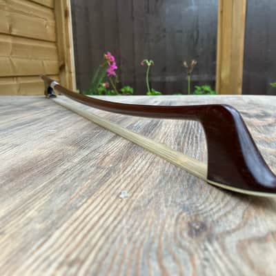 Double Bass French Bow - W Seifert - Pernambuco - New Hair image 6