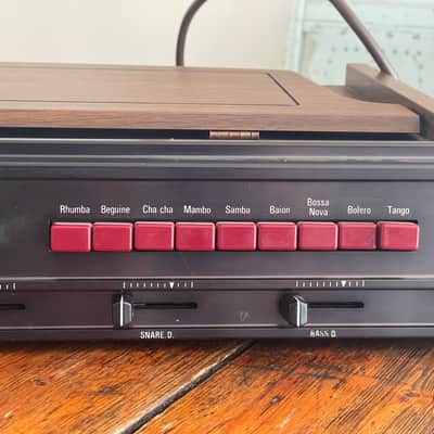 Ace Tone FR-8L Rhythm Ace 1960s - Black / Wood image 6