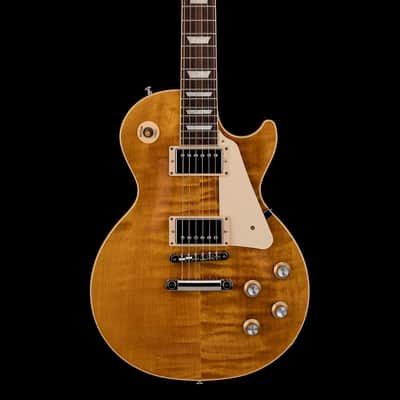 Gibson Les Paul Standard 60s Figured Top - Honey Amber #60309 image 3