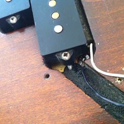 Vintage Left-Handed Fender Precision Bass 1976 Walnut image 19