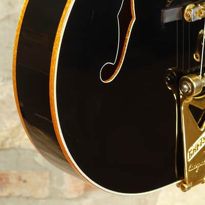 GRETSCH G7593 Black Falcon with Bigsby - Made in Japan 2003 - Black image 12