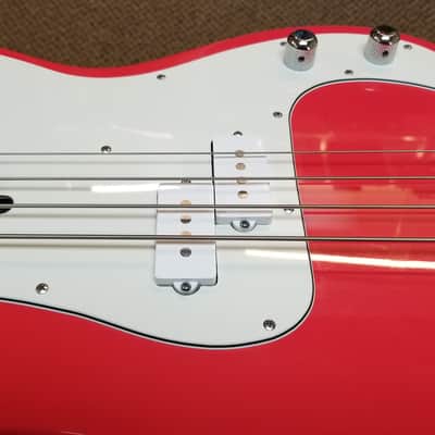 used Mike Lull P4 Bass in Fiesta Red, Very Good Condition with Gig Bag image 12