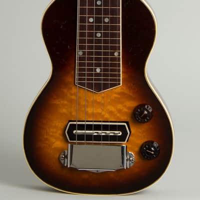 Gibson EH-150 Lap Steel Electric Guitar (1938), ser. #DGE-4435, original tweed hard shell case. image 3