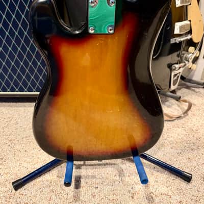 Bentley P-Style Electric Bass Guitar Early 90’s Korean MIK - Sunburst black guard image 5