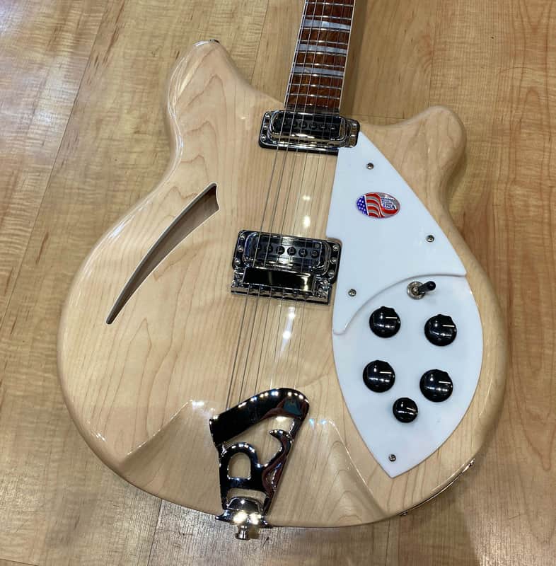 Rickenbacker 360 6-String Electric Guitar MapleGlo image 1